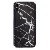 Husa Fashion iPhone XS Max, Marble Negru