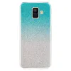 Husa Fashion Samsung Galaxy A6 2018, Glitter Argintie