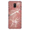 Husa Fashion Samsung Galaxy A6 2018, Marble Roz