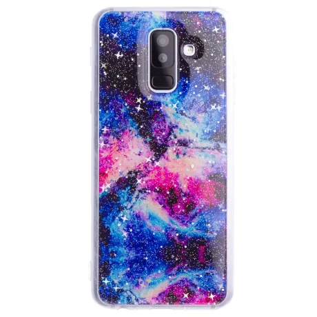 Husa Fashion Samsung Galaxy A6 Plus 2018, Contakt Abstract