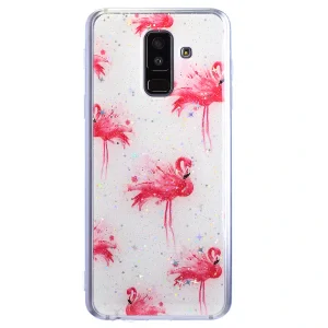 Husa Fashion Samsung Galaxy A6 PLus 2018, Flamingo