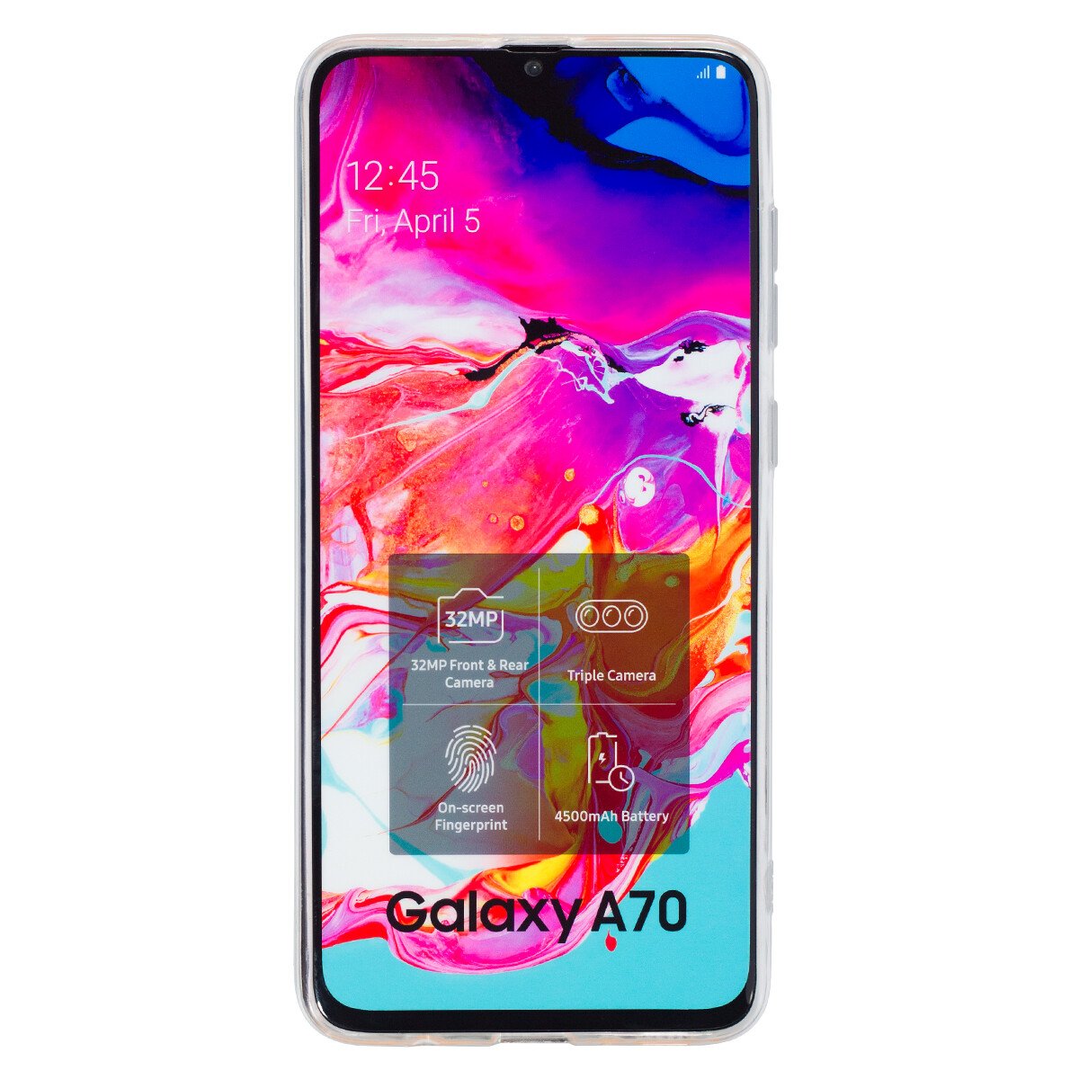 Husa Fashion Samsung Galaxy  A70, Flowers thumb