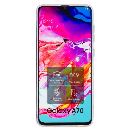 Husa Fashion Samsung Galaxy  A70, Flowers