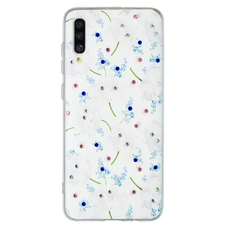 Husa Fashion Samsung Galaxy  A70, Flowers