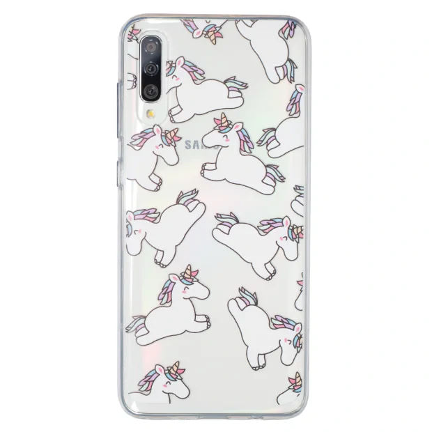 Husa Fashion Samsung Galaxy A70,  Unicorn