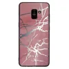 Husa Fashion Samsung Galaxy A8 Plus 2018, Marble Roz