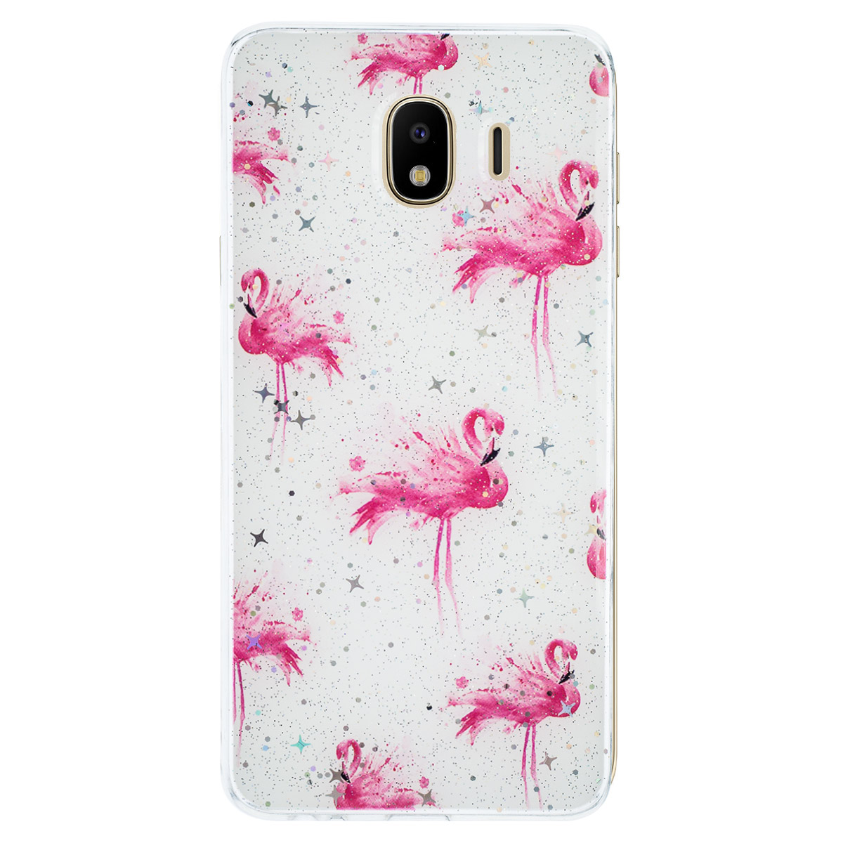 Husa Fashion Samsung Galaxy J4 2018, Flamingo thumb