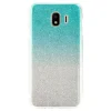 Husa Fashion Samsung Galaxy J4 2018, Glitter Argintie