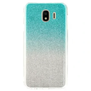Husa Fashion Samsung Galaxy J4 2018, Glitter Argintie