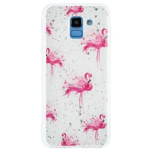 Husa Fashion Samsung Galaxy J6 2018, Flamingo