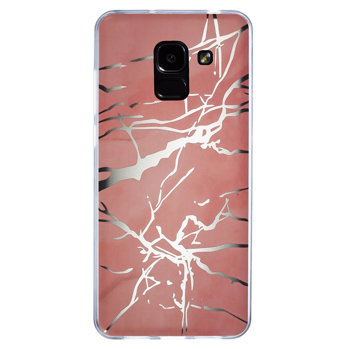 Husa Fashion Samsung Galaxy J6 2018, Marble Roz thumb