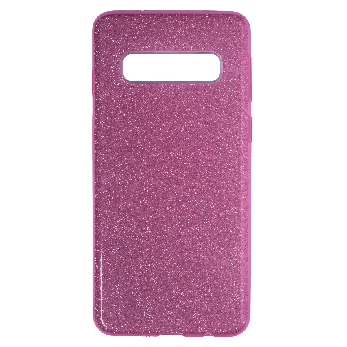 Husa Fashion Samsung Galaxy S10 , Glitter Roz thumb