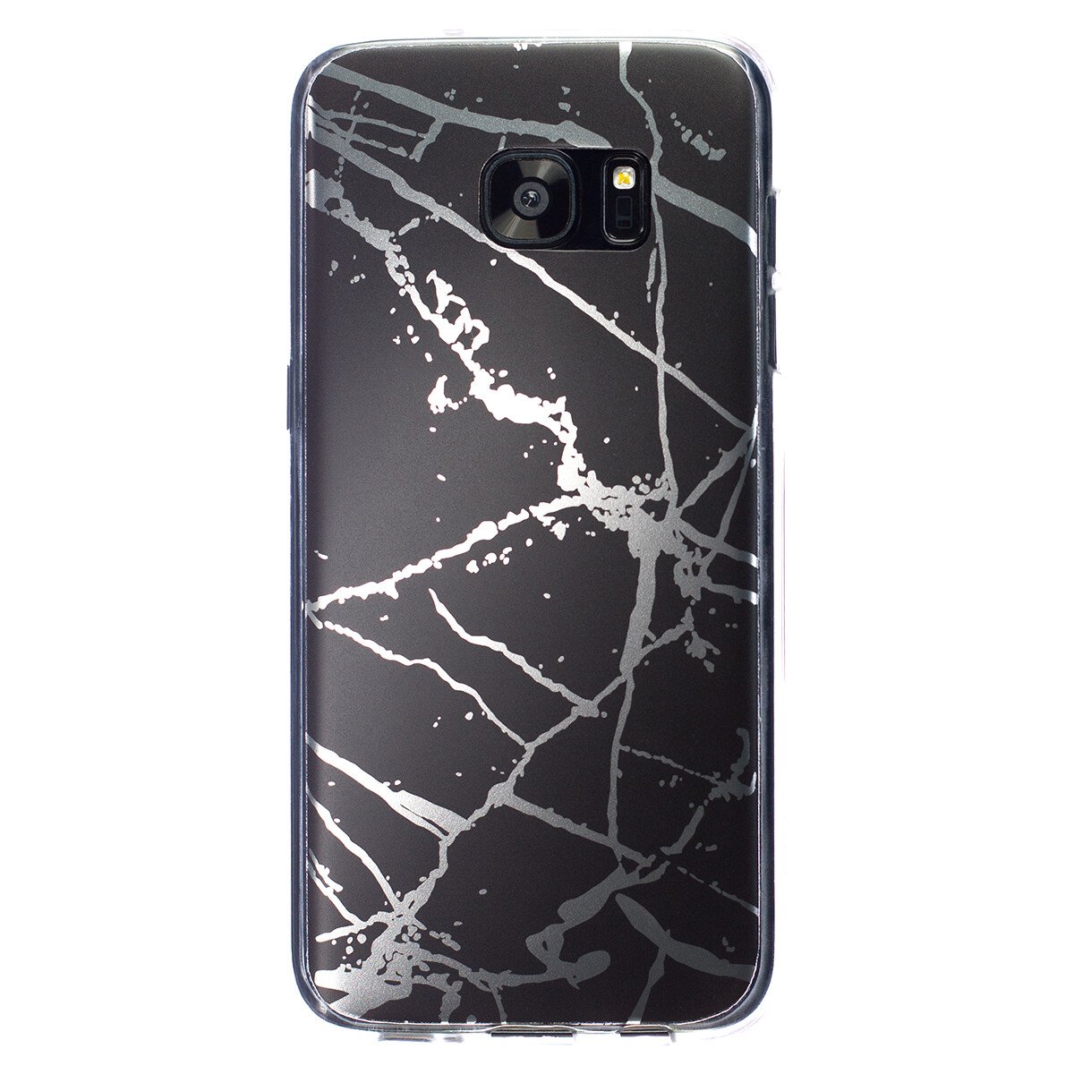 Husa Fashion Samsung Galaxy S7 Edge, Marble Negru thumb