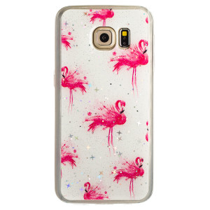Husa Fashion Samsung Galaxy S7, Flamingo