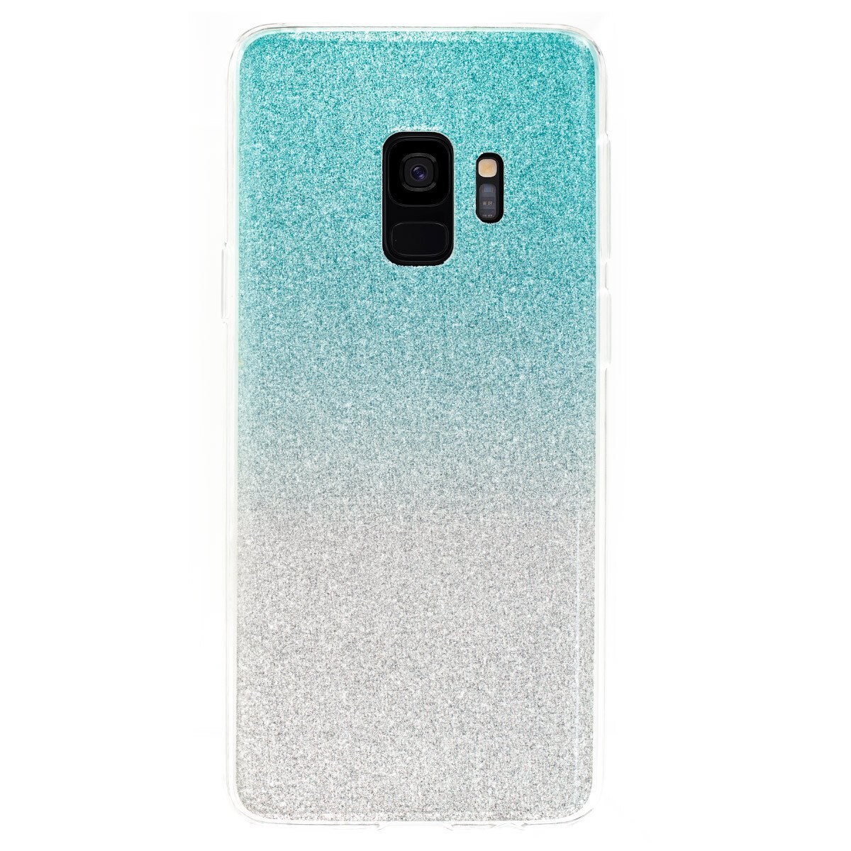 Husa Fashion Samsung Galaxy S9, Glitter Argintie thumb