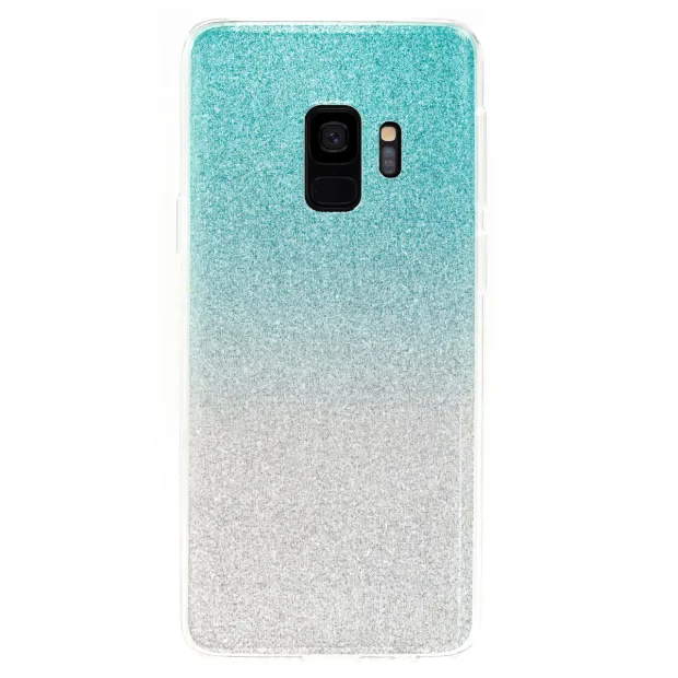 Husa Fashion Samsung Galaxy S9, Glitter Argintie