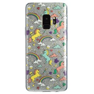 Husa Fashion Samsung Galaxy S9 , Glitter Unicorn