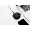 Husa Fibra Pitaka AirPolPal Mini pentru Airpods 1/2 APM1001 Negru