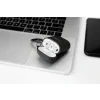 Husa Fibra Pitaka AirPolPal Mini pentru Airpods 1/2 APM1001 Negru