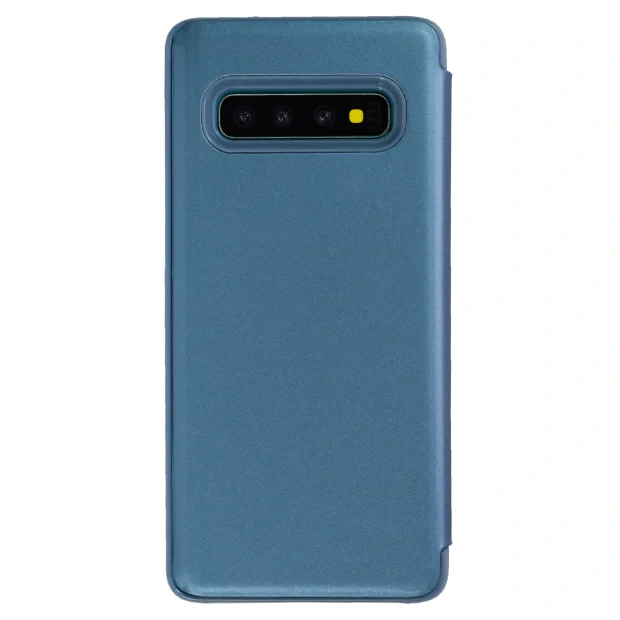 Husa Flip Mirror Samsung Galaxy S10, Albastru