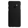 Husa+ Folie de protectie Samsung Galaxy A8 2018 Negru Nillkin