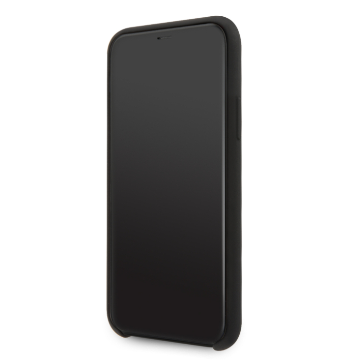 Husa Guess 4G Silicone Tone pentru iPhone 11, Black thumb