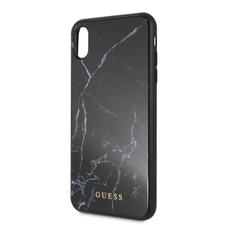 Husa Guess iPhone Xs Max, Marble Neagra