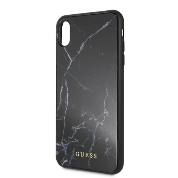 Husa Guess iPhone Xs Max, Marble Neagra