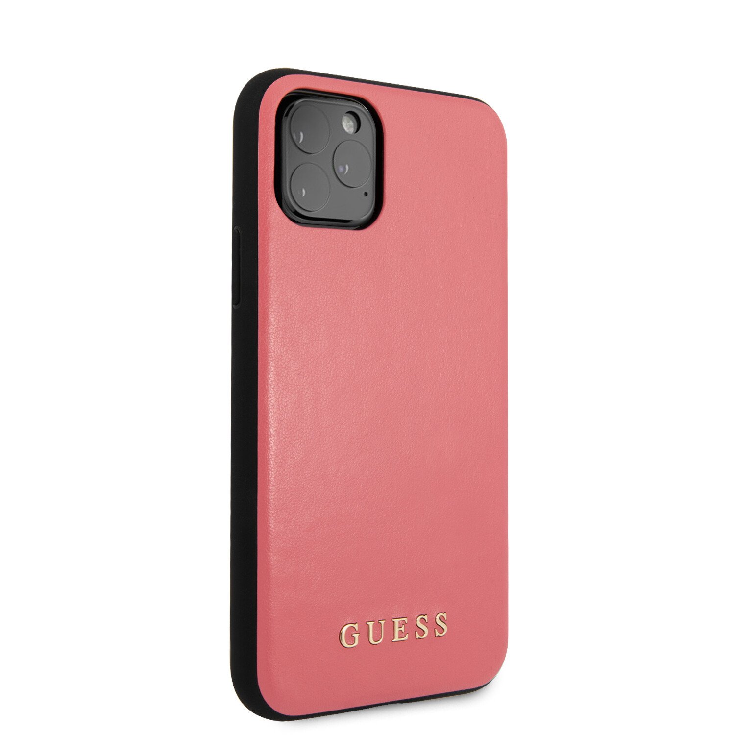 Husa Guess PU Leather pentru iPhone 11 Pro Max, Roz thumb