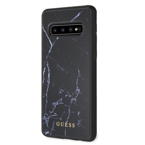 Husa Guess Samsung Galaxy S10, Marble Neagra thumb