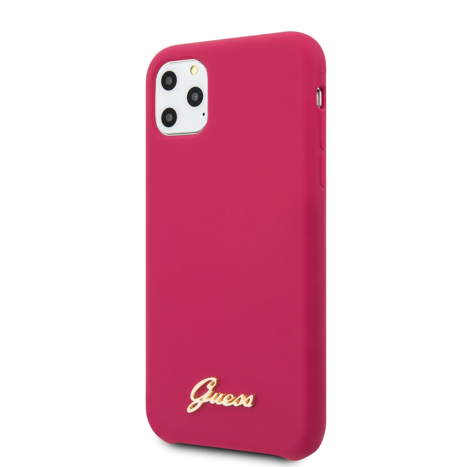 Husa Guess Silicone Vintage pentru iPhone 11 Pro, Bordo thumb