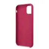 Husa Guess Silicone Vintage pentru iPhone 11 Pro Max, Bordo