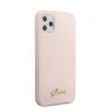 Husa Guess Silicone Vintage pentru iPhone 11 Pro Max, Roz