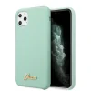 Husa Guess Silicone Vintage pentru iPhone 11 Pro Max, Verde