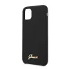 Husa Guess Silicone Vintage pentru iPhone 11 Pro Negru