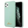 Husa Guess Silicone Vintage pentru iPhone 11 Pro, Verde