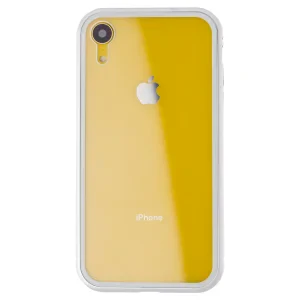 Husa Hard 360 Magnetica iPhone XR, Argintie