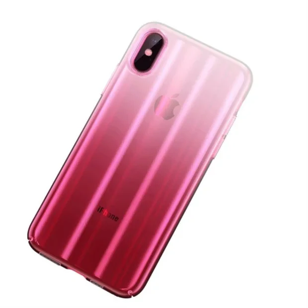 Husa Hard Aurora iPhone XR, Roz Baseus