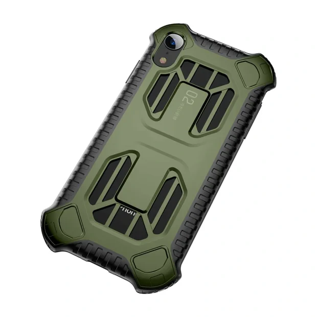 Husa Hard Cold Front Cooling iPhone XR, Verde Baseus