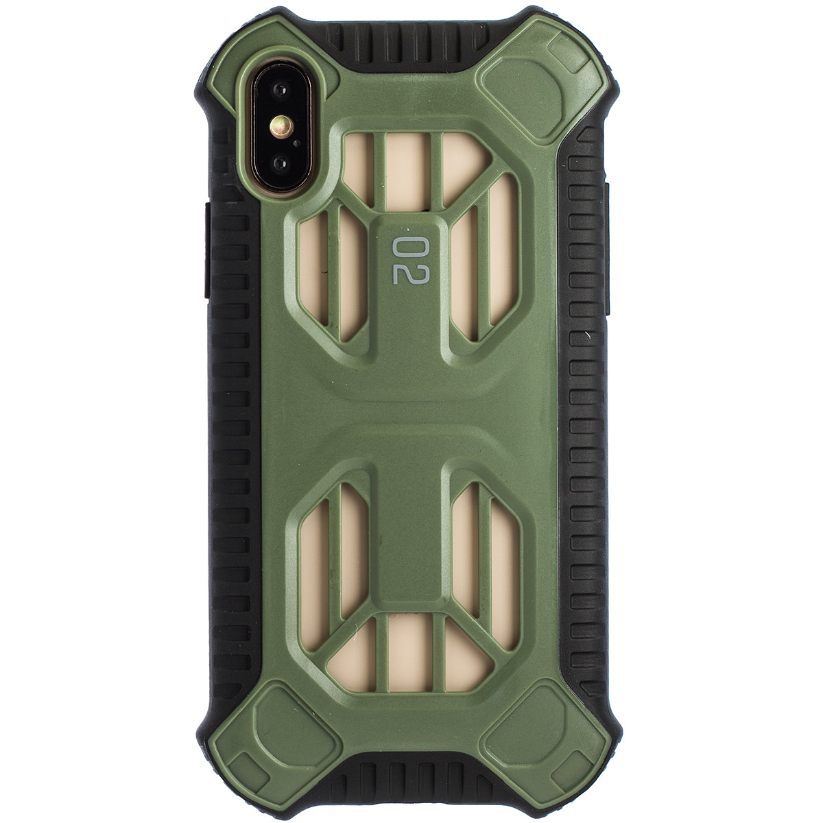 Husa Hard Cold Front Cooling iPhone X/XS, Verde Baseus thumb