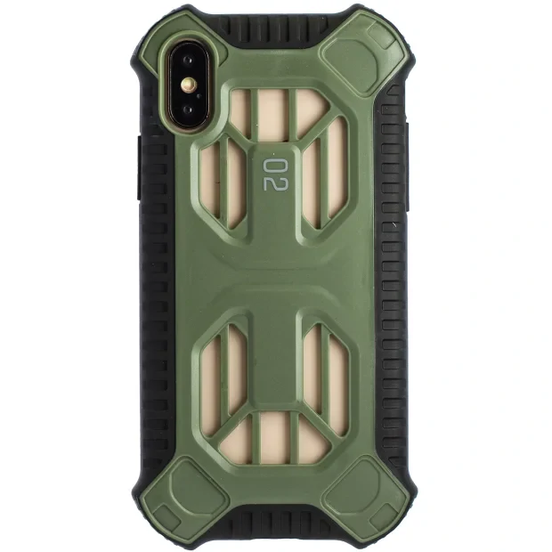 Husa Hard Cold Front Cooling iPhone X/XS, Verde Baseus