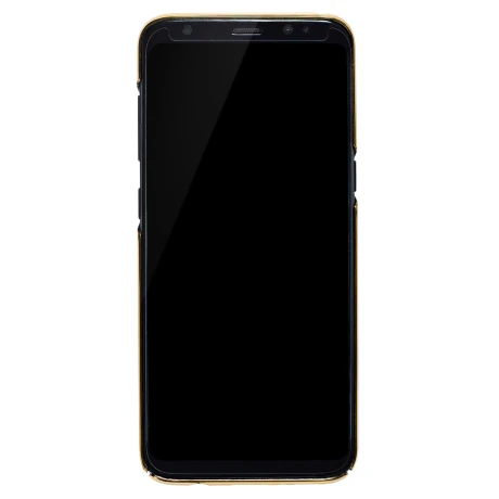 Husa hard fashion Samsung Galaxy S8, Black feather