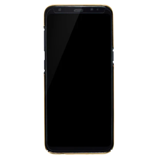 Husa hard fashion Samsung Galaxy S8, Black feather