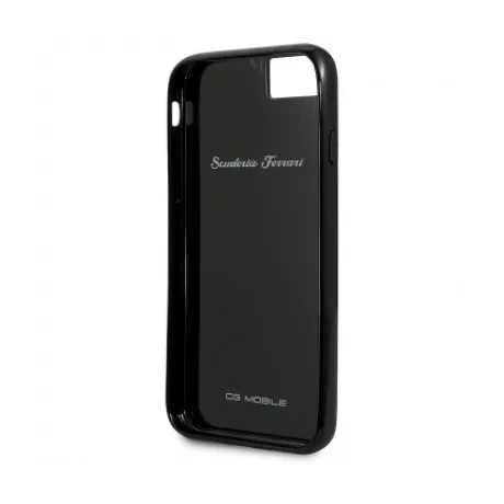Husa Hard Ferrari pentru iPhone 7/8 Negru Carbon FEHCAHCI8BK