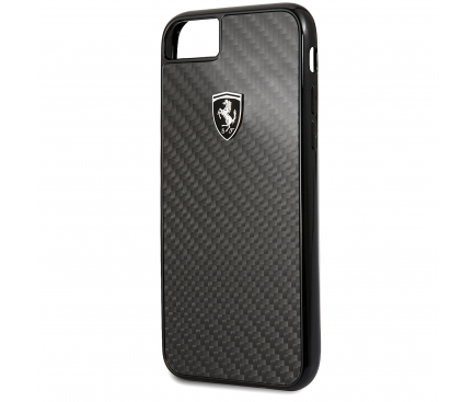 Husa Hard Ferrari pentru iPhone 7/8 Negru Carbon FEHCAHCI8BK thumb