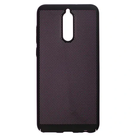 Husa hard Huawei Mate 10 Lite Neagra - Model perforat