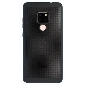 Husa hard Huawei Mate 20 Negru- Model perforat