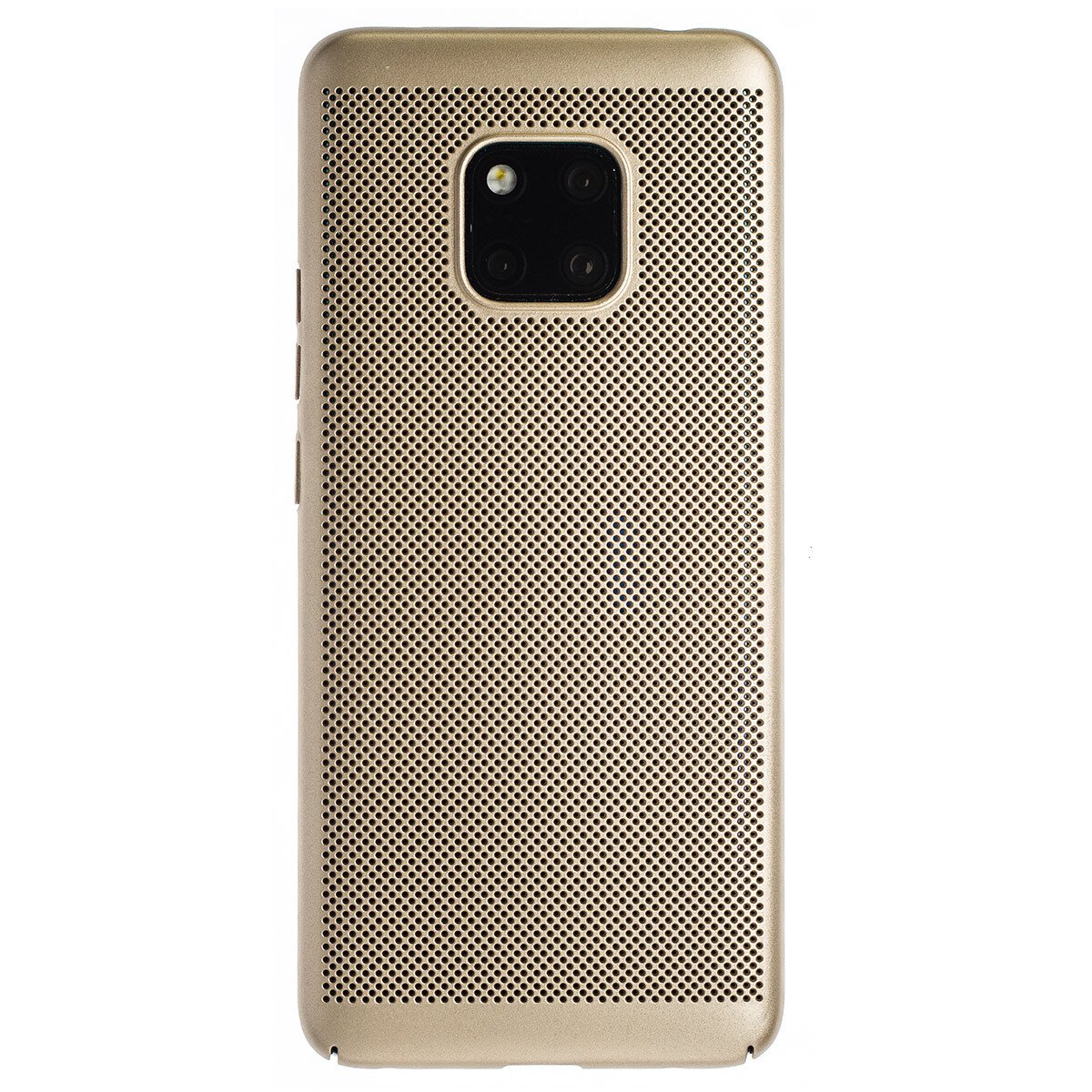 Husa hard Huawei Mate 20 Pro Auriu- Model perforat thumb