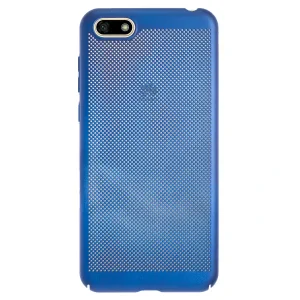 Husa hard Huawei Y5 Prime 2018 Albastru- Model perforat