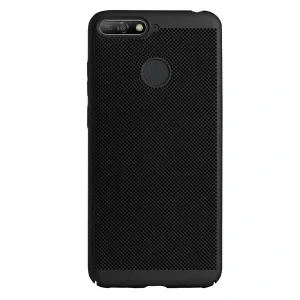 Husa hard Huawei Y6 2018 Negru- Model perforat